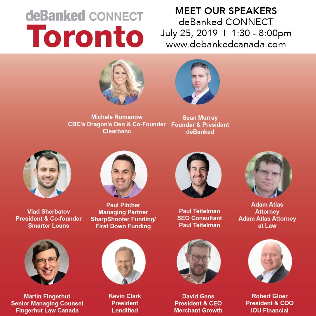 SharpShooter Funding Headlines & Sponsors deBanked CONNECT Toronto